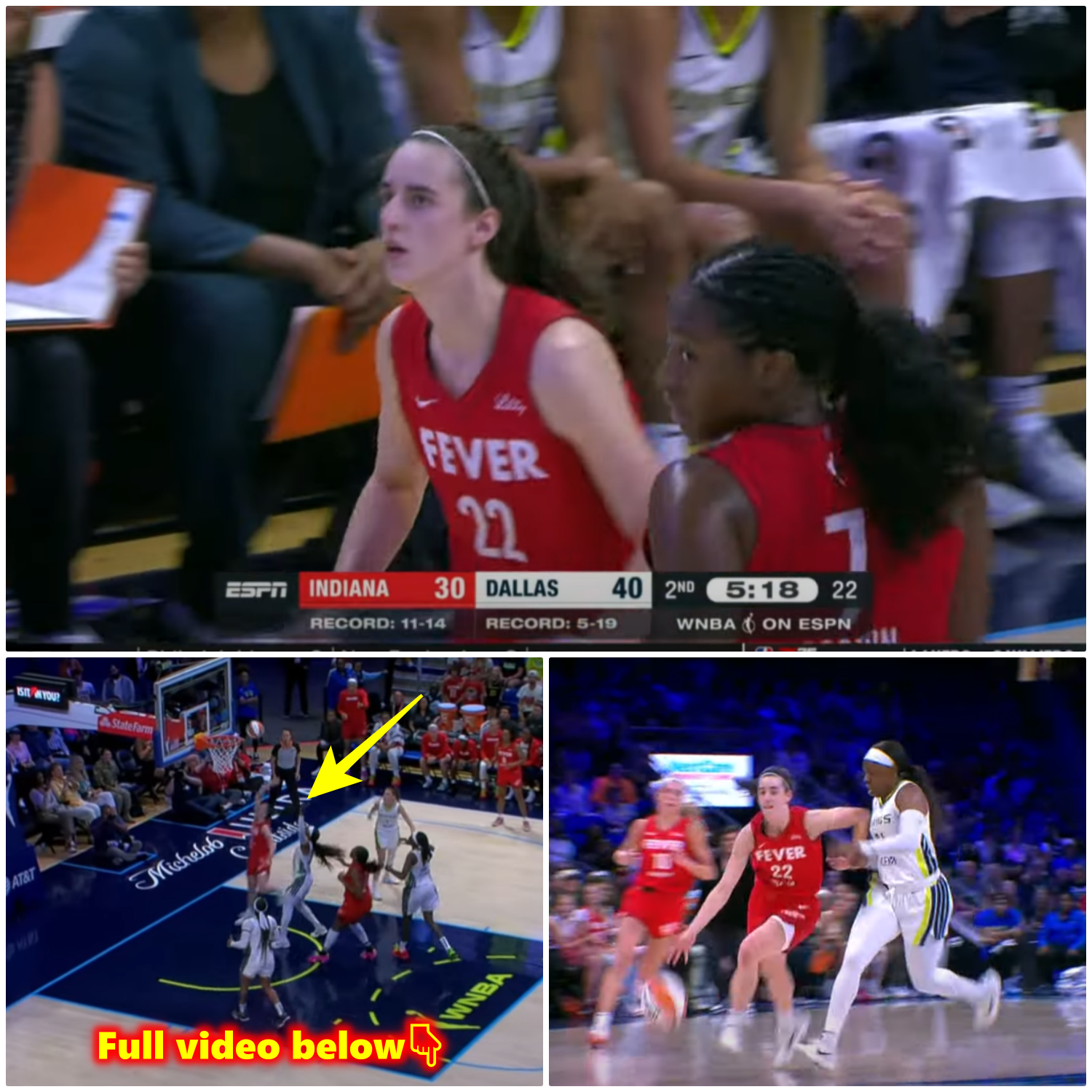 Caitlin Clark BREAKS WNBA Assist Record 24pt 19ast 6rb Indiana