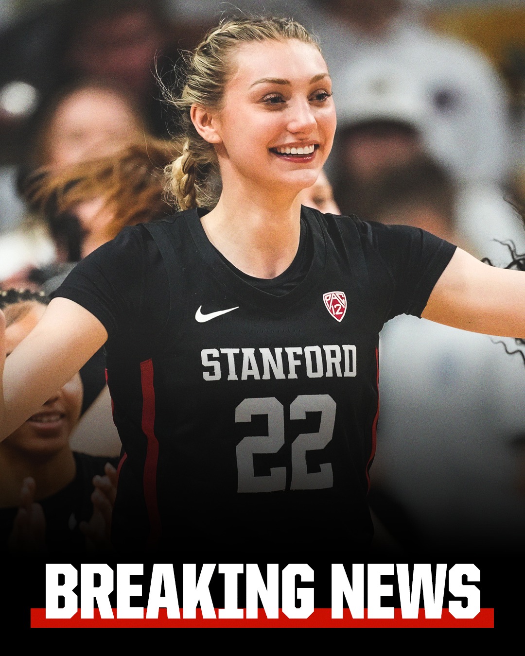 Breaking Cameron Brink announced she will be entering the 2024 WNBA