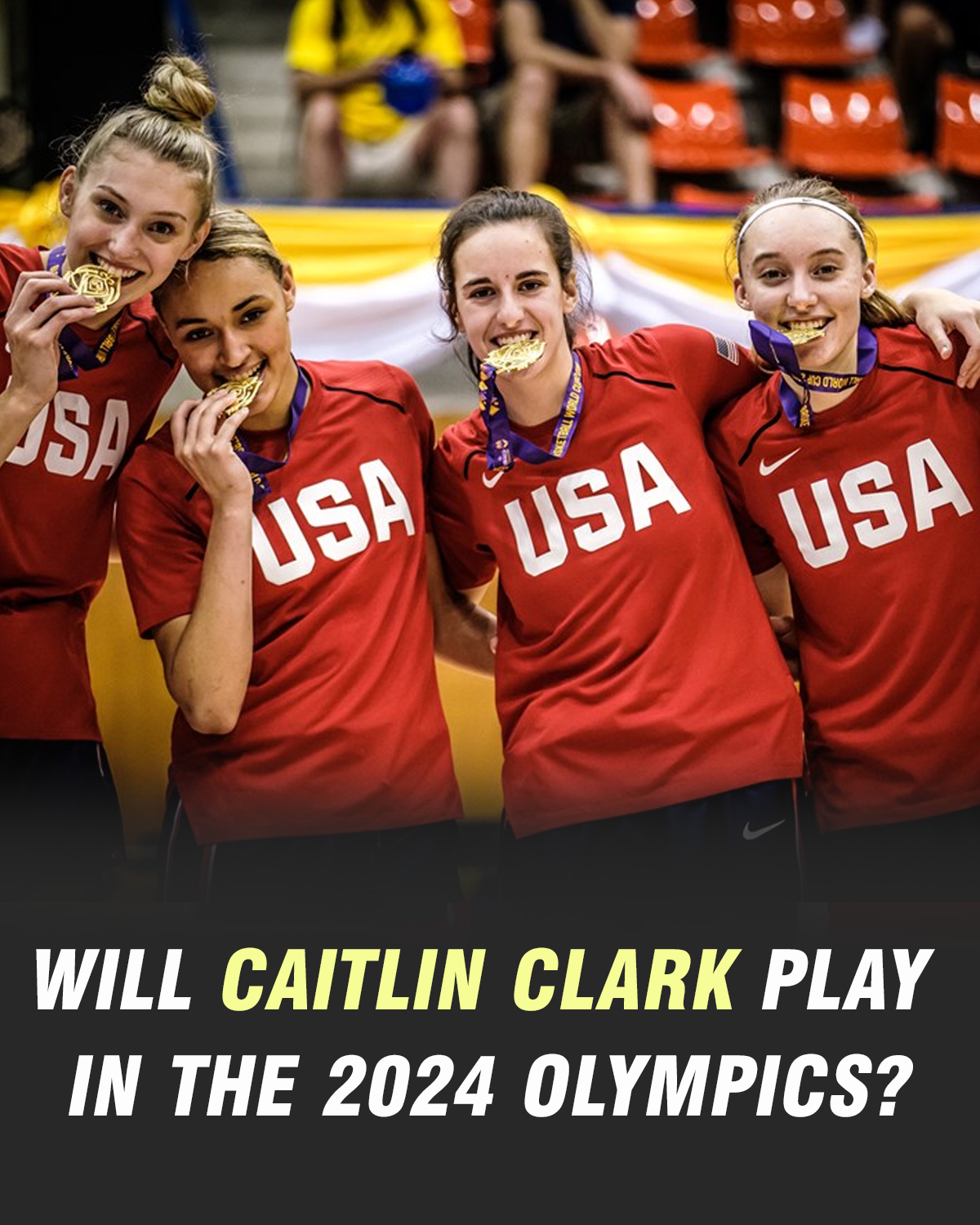 Will Caitlin Clark play in the 2024 Olympics? Exploring Iowa Guard's