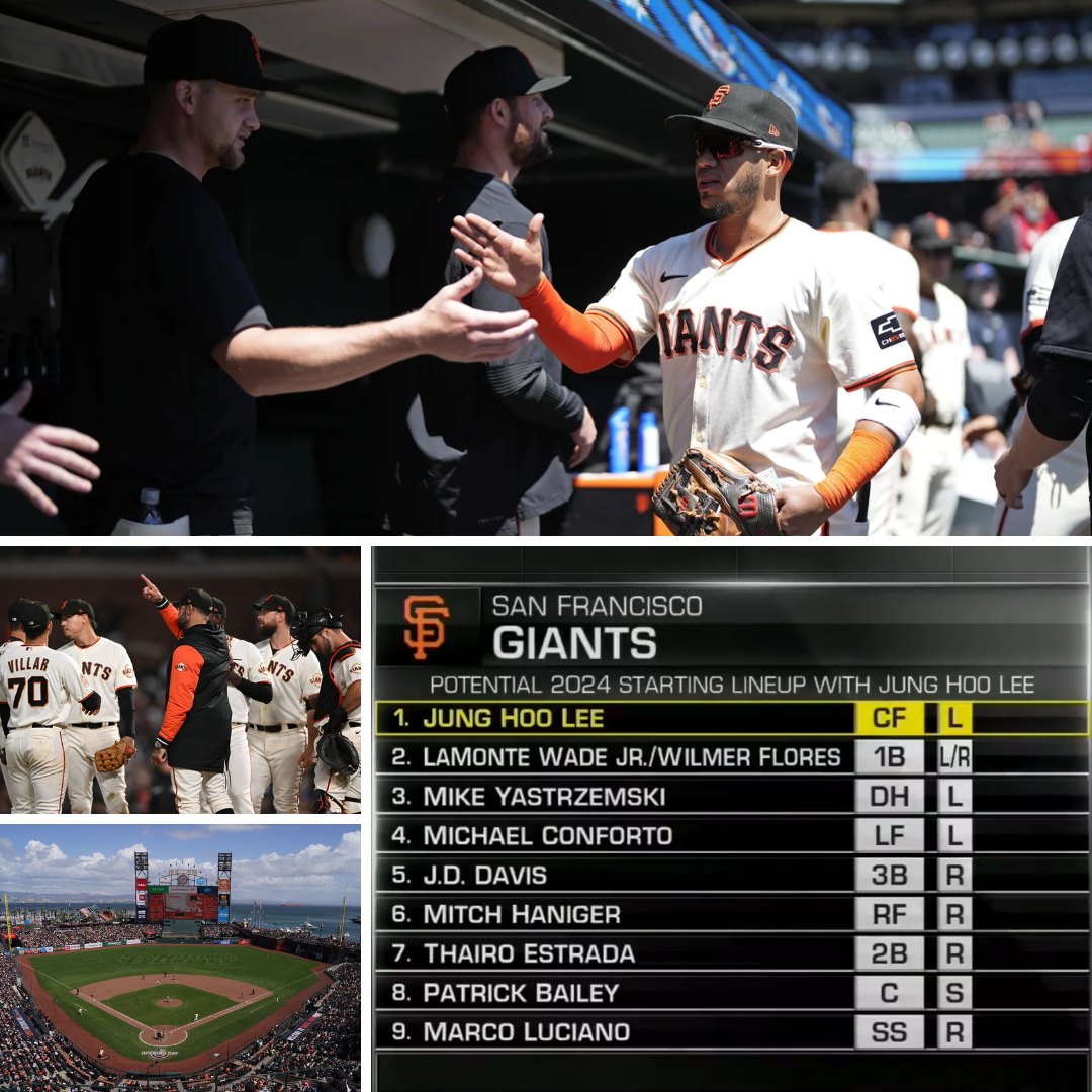 NEWS SF Giants probable pitchers & starting lineups vs. New York Mets