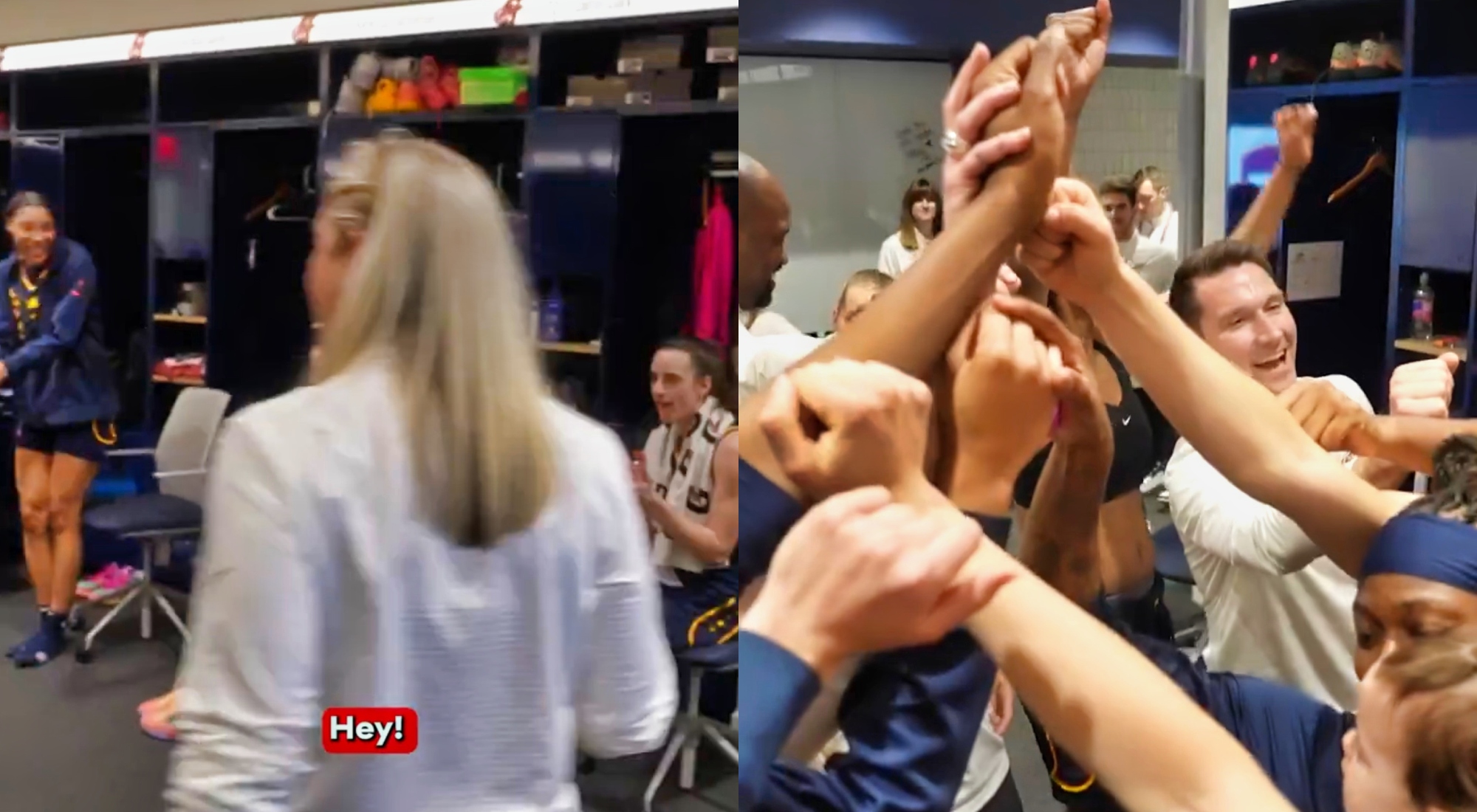 New Locker Room Video Shows Caitlin Clark & The Indiana Fever’s