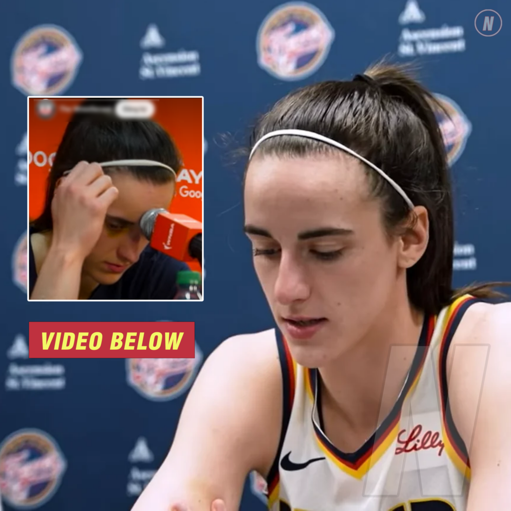 VIDEO: Caitlin Clark Looks Like She's Having A Migraine - News