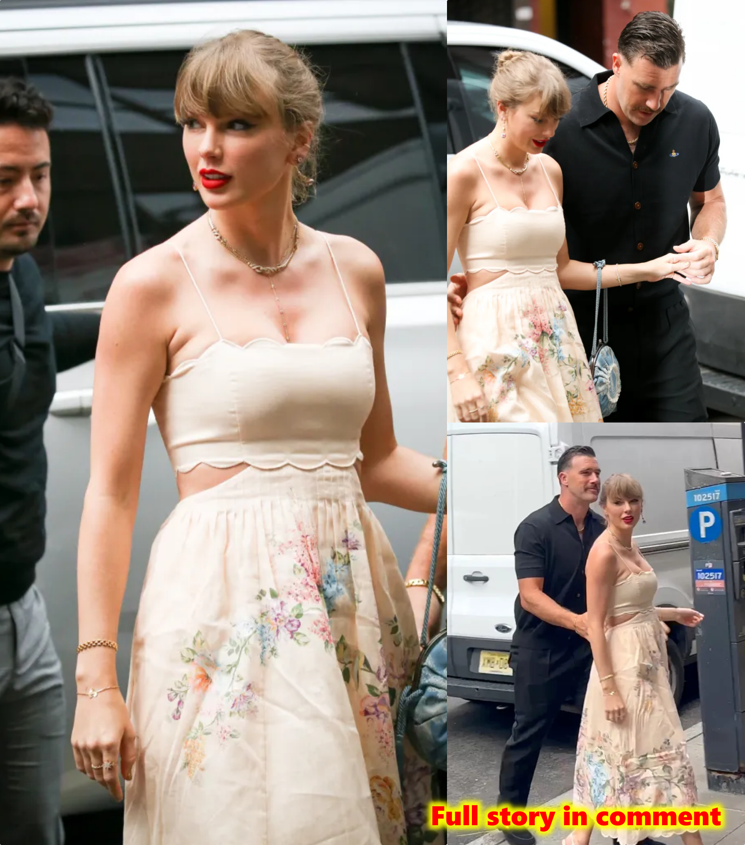 Travis Kelce and Taylor Swift attend model Karen Elson’s wedding at NYC