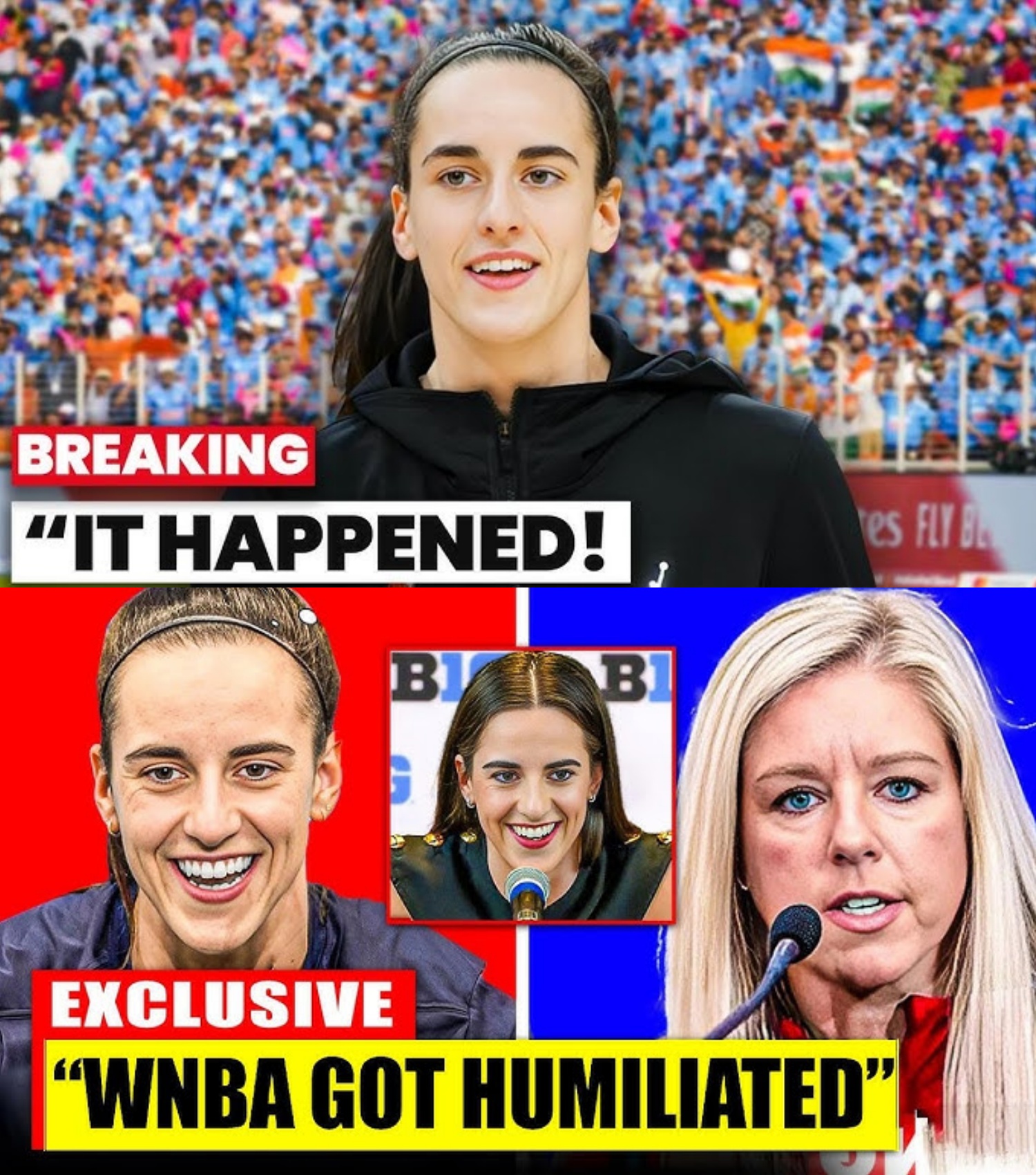 1 HOUR AGO: Caitlin Clark First FOOTAGE European League & WNBA Fans