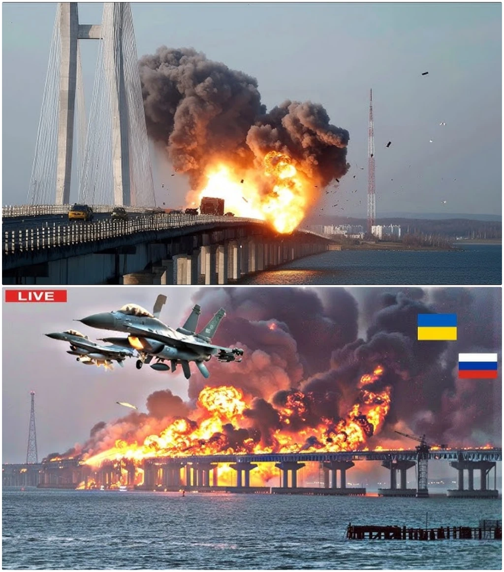 5 MINUTES AGO! UKRAINE CUTS OFF Russian Army in CRIMEA by BLOWING UP