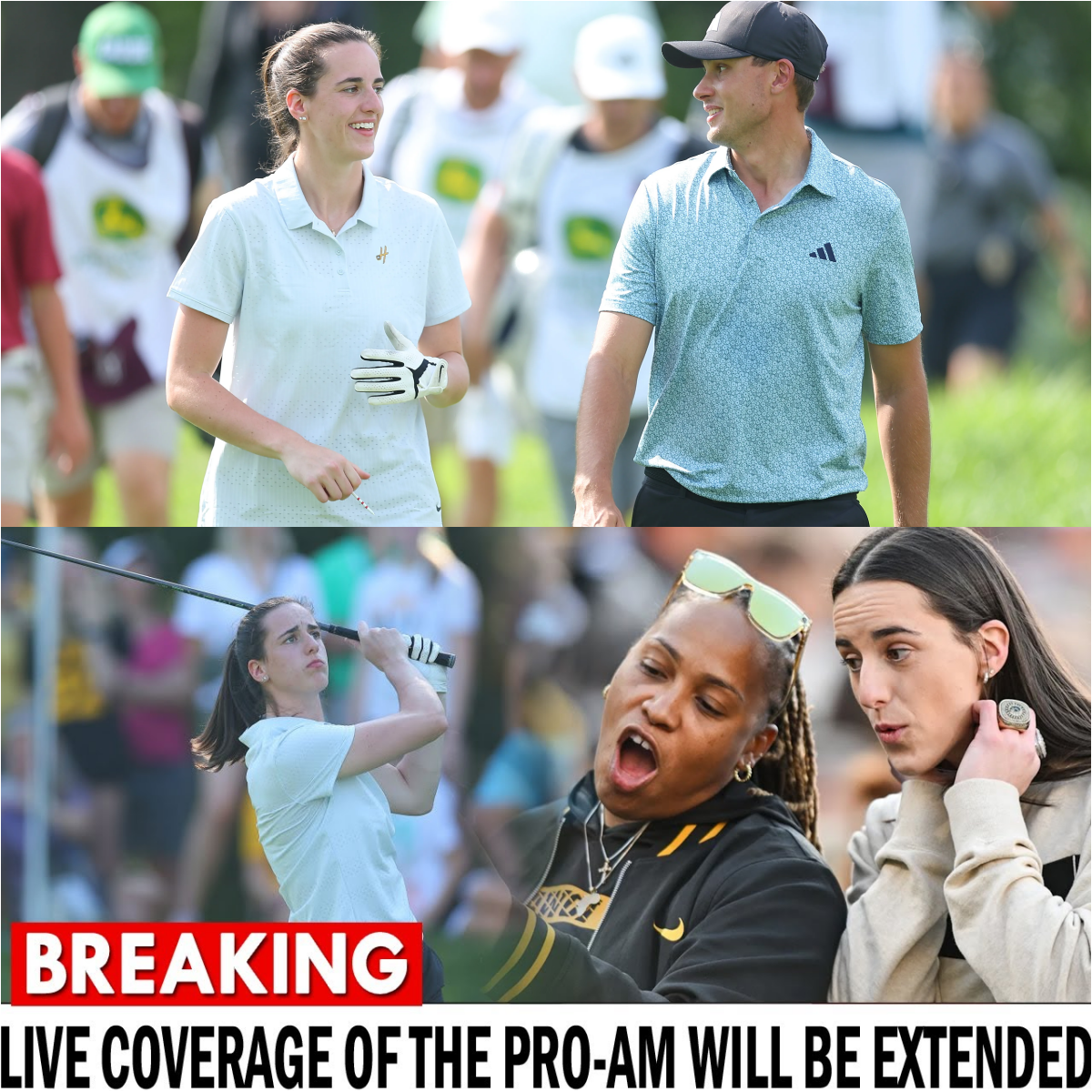 Golf Channel, LPGA to expand live coverage of Caitlin Clark’s ProAm with Annika Sorenstam News