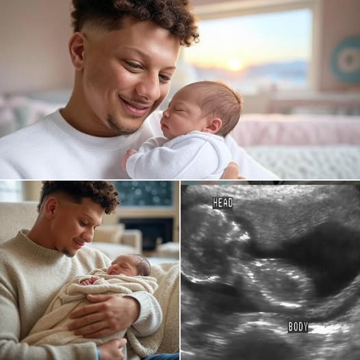 30 MINUTES AGO: Patrick Mahomes can’t hold back tears as he holds his newborn baby in emotional moment. He also shares his big announcement for the upcoming NFL game following the family’s good news - News
