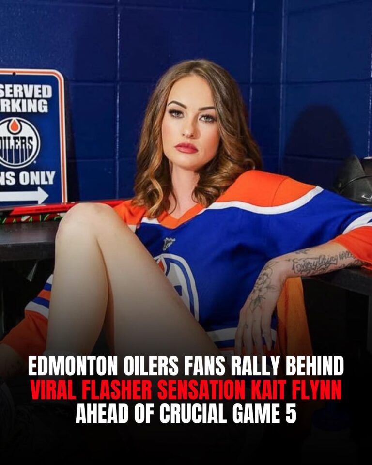 Edmonton Oilers Fans Rally Behind Viral Sensation Kait Flynn Ahead of